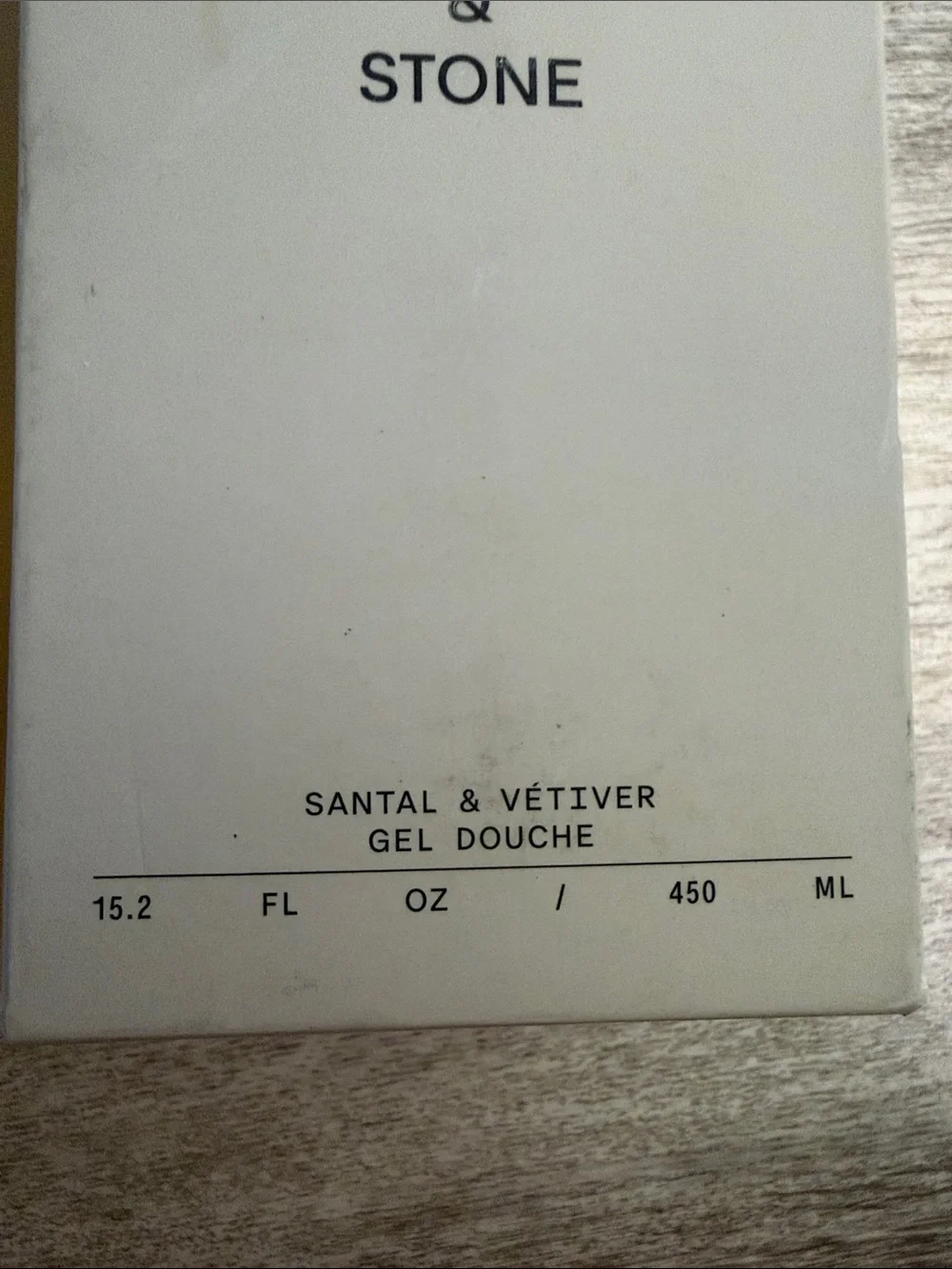 Salt & Stone Santal & Vetiver Body Wash